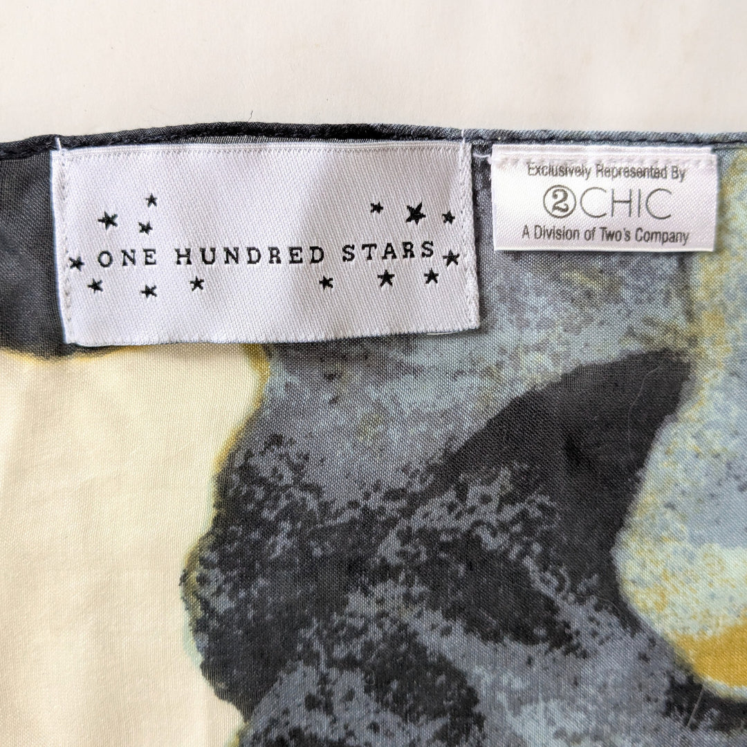 One Hundred Stars Oversized Floral Scarf