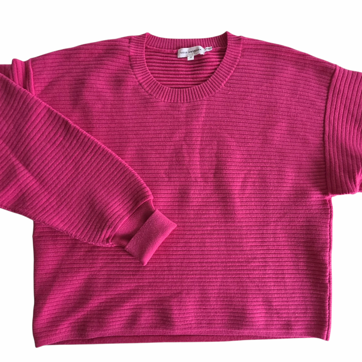Good American Pink Sweater Size Medium