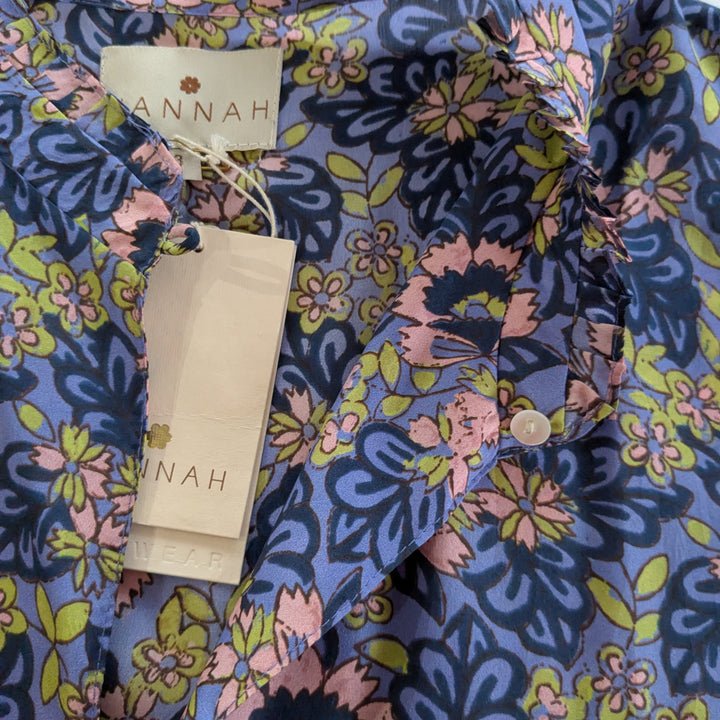 Hannah Gaia Silk Dress Size Large NWT