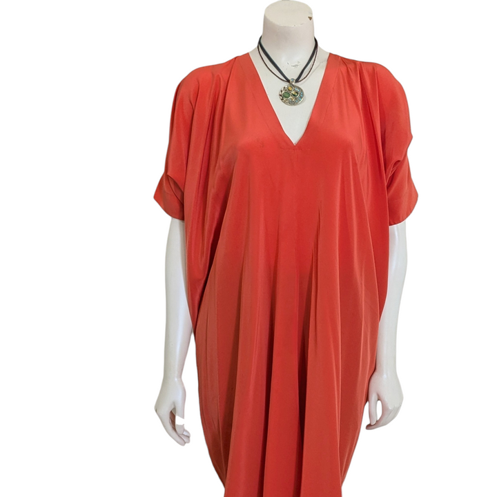 Vince Silk Tunic Dress Size Large