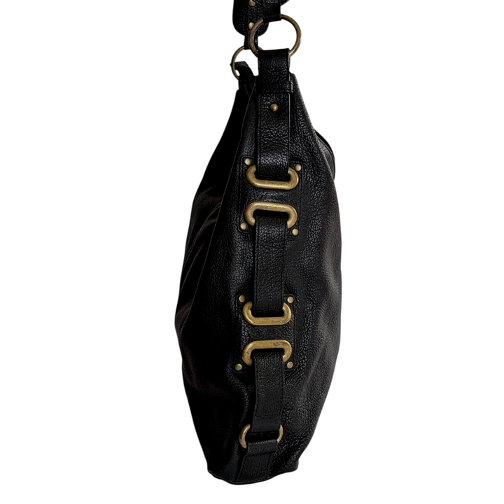 Adrienne Vittadini Leather Hobo Bag