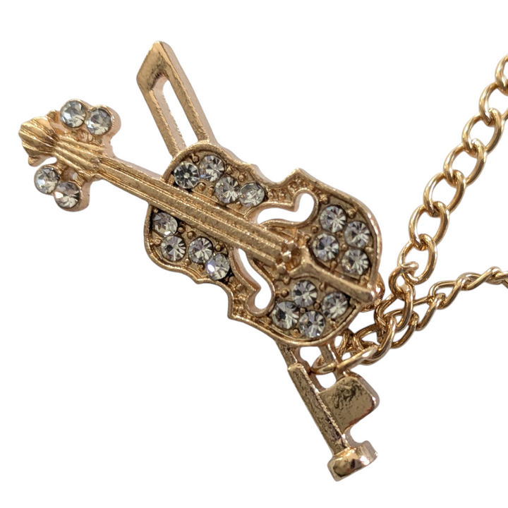 Gold Tone Musical Pin Set