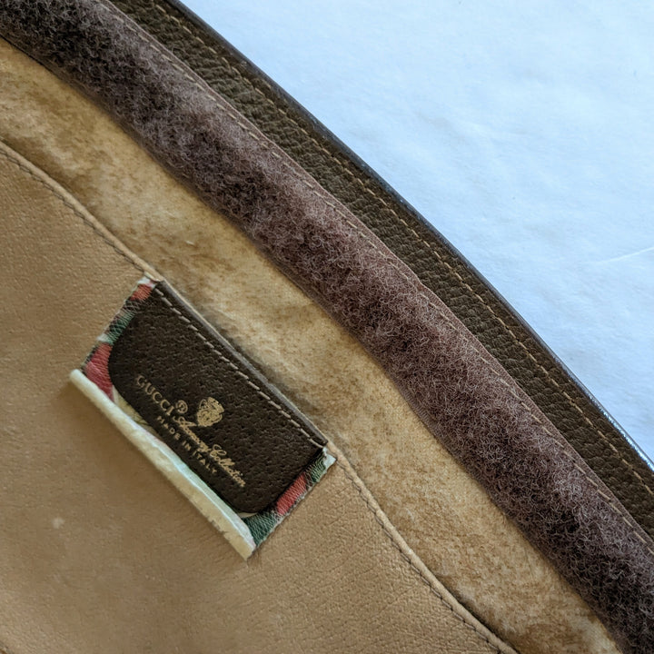 Gucci GG Supreme Sherry Line Vintage Clutch