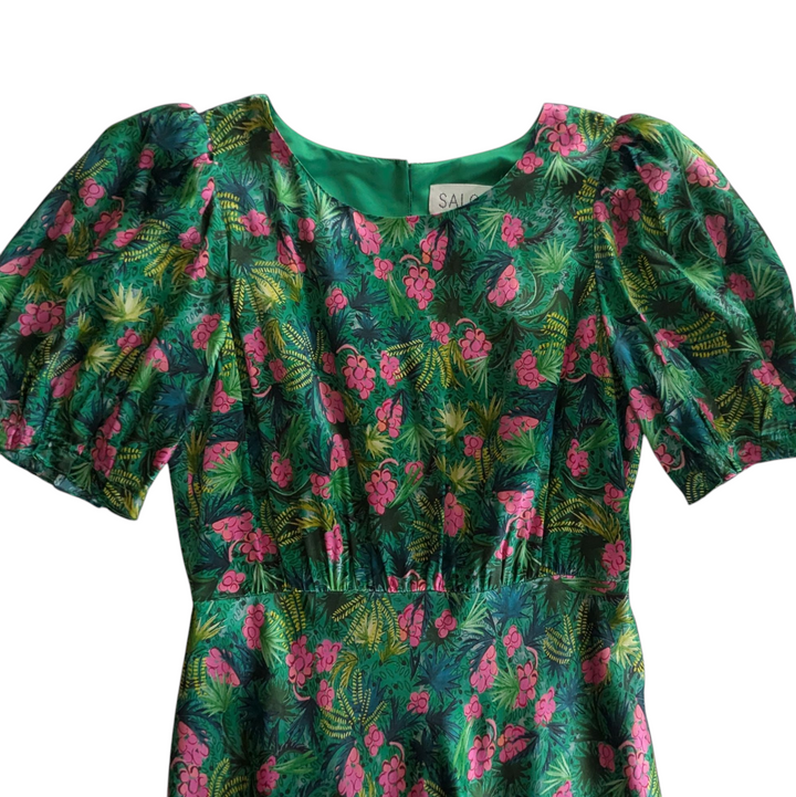 Saloni Vida Maxi Dress Size 10