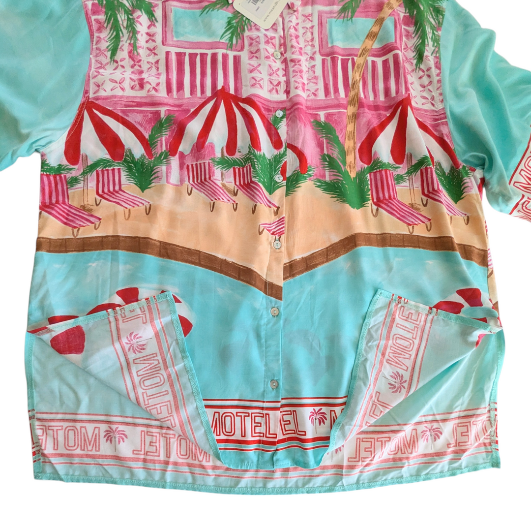 Me & B Motel Print 2 Piece Set Size 42 NWT