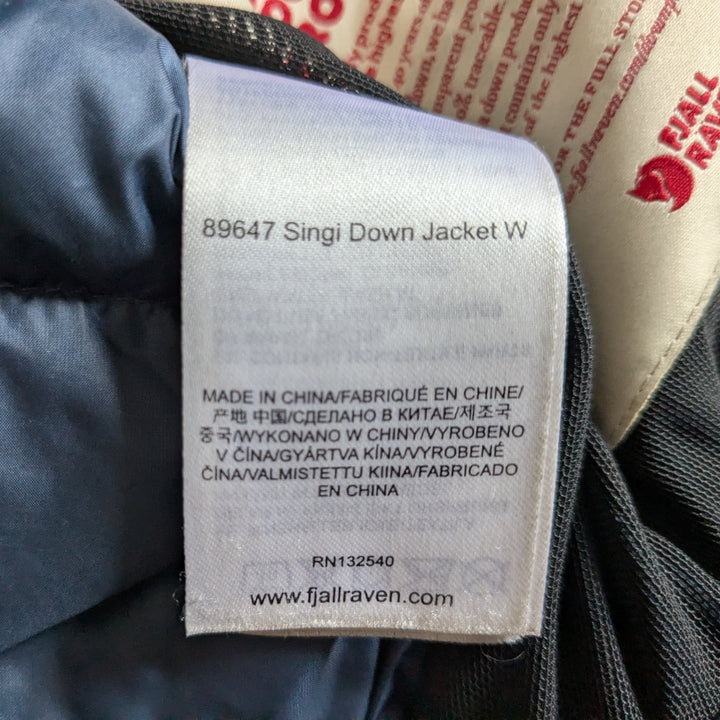 Fjallraven Singi Down Jacket Size Small