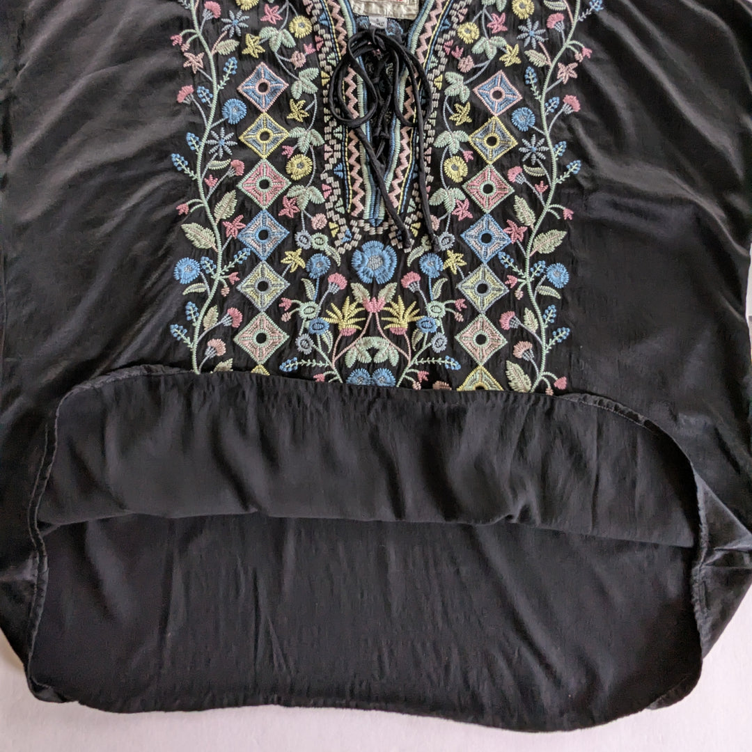 Johnny Was Biya Hendaya Tunic Size Small