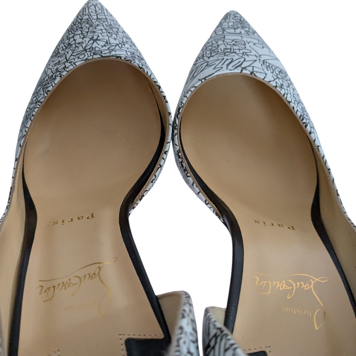 Christian Louboutin Iriza 70 D'Orsay Pumps Size 39.5