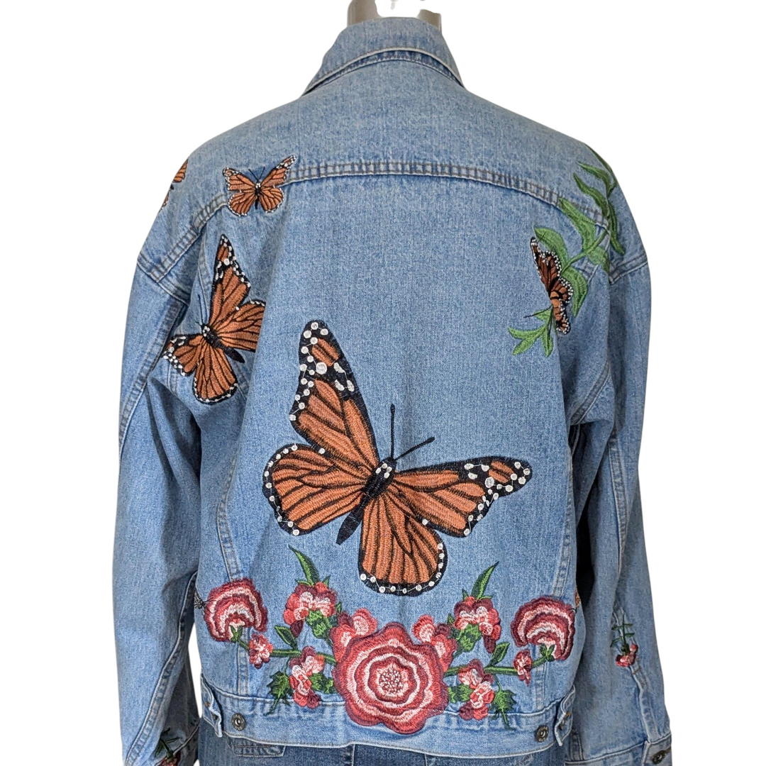 Carmar Embroidered Denim Jacket