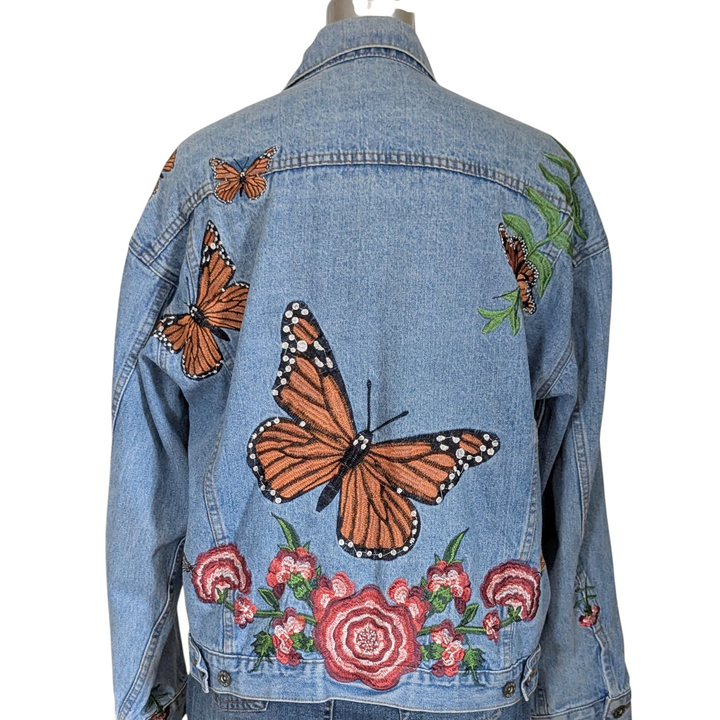 Carmar Embroidered Denim Jacket
