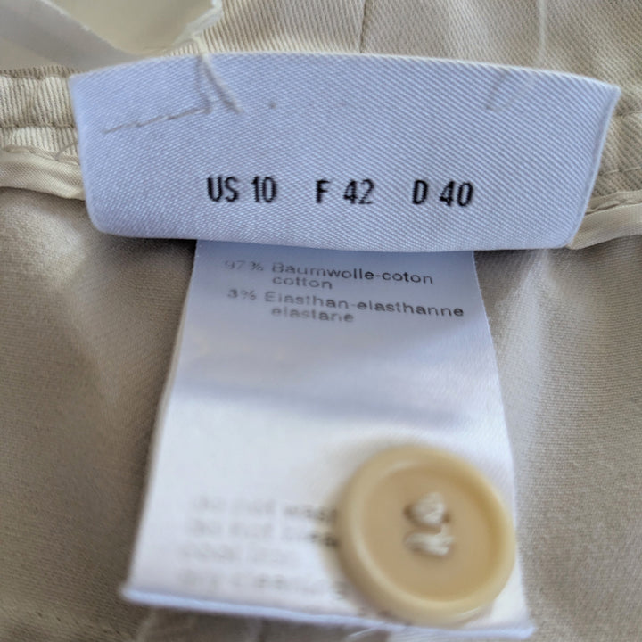 Akris Punto Khaki Pants Size 10