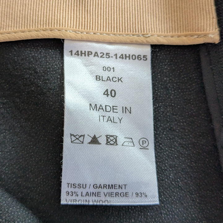 Chloe Wool Crepe Cropped Pants Size 8