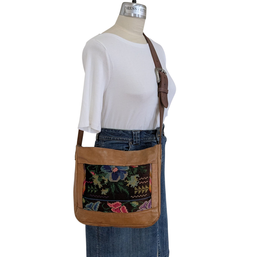 Fringe Hill Leather Crossbody