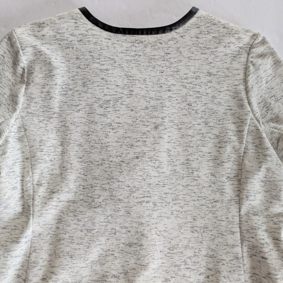 Rafaella Knit Moto Jacket Size 16