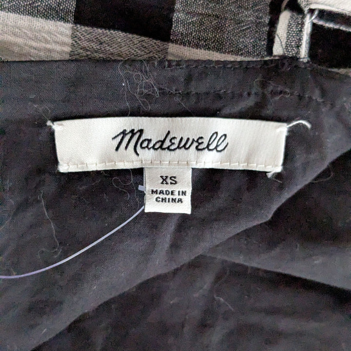 Madewell Gingham Jumpsuit Size XS NWT