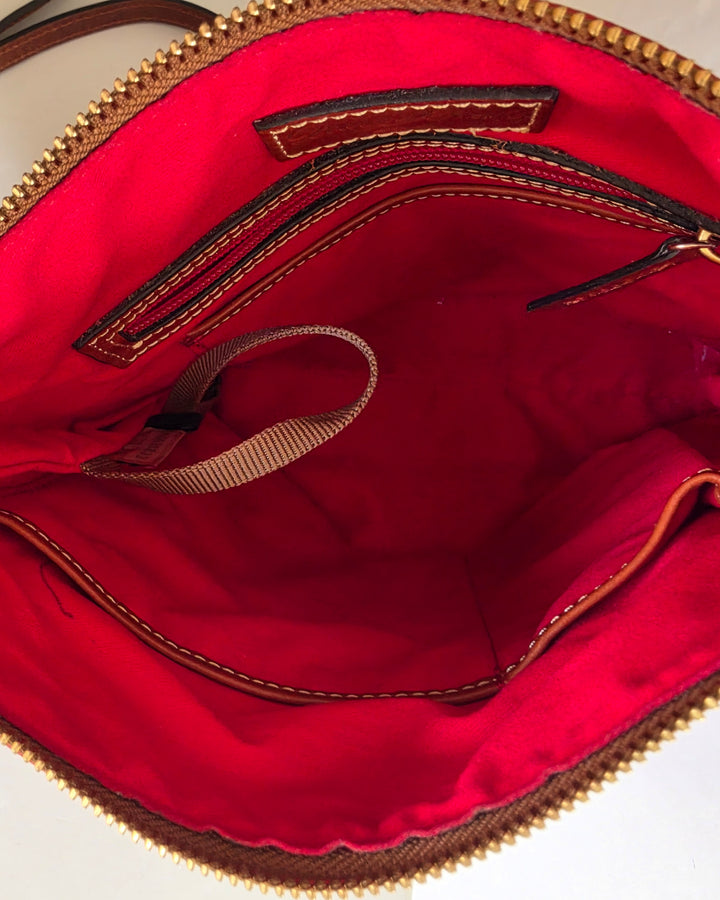 Dooney & Bourke Red Leather Crossbody