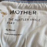 Mother Jeans The Hustler Ankle Frayed Jeans Size 31