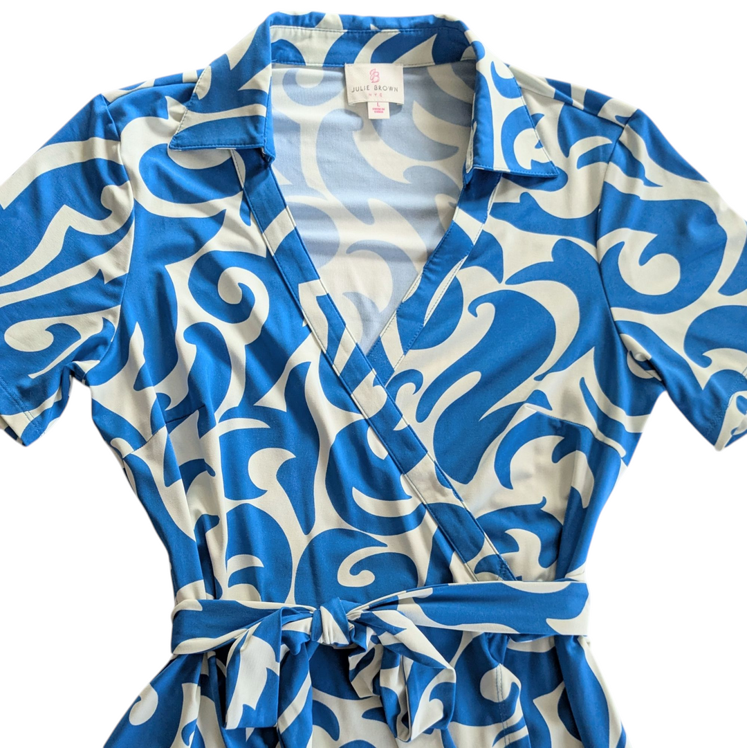 Julie Brown NYC Wrap Dress Size Large