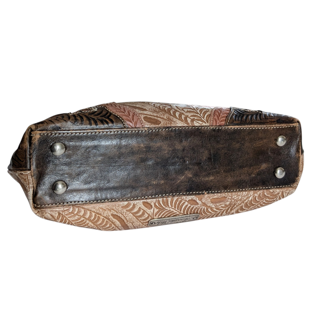 American West Shoulder Bag and Wallet Set