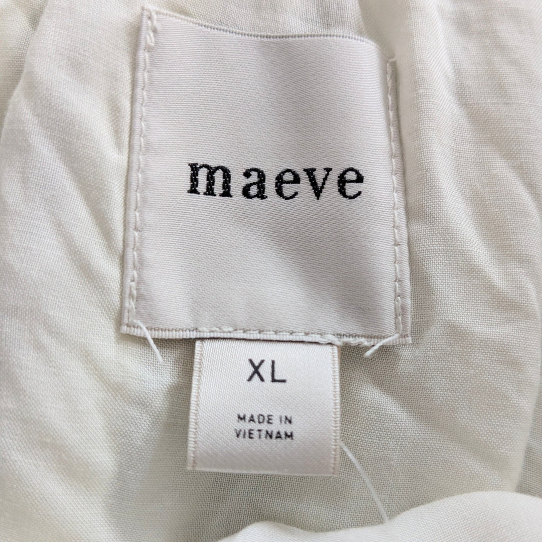 Anthropologie Maeve Flirty Layered Pleated Skirt Size XL
