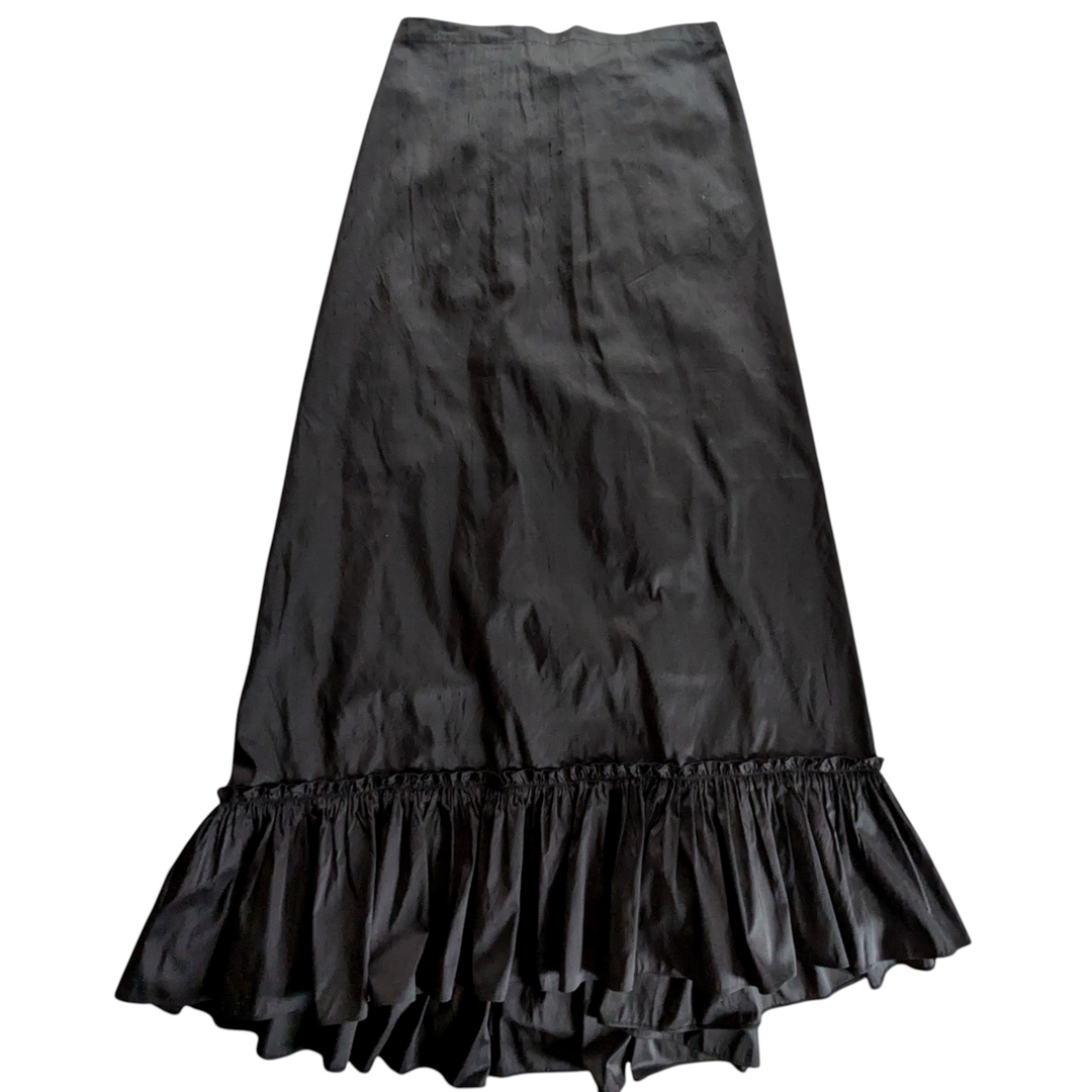 Calypso Silk Taffeta Maxi Skirt Size 0