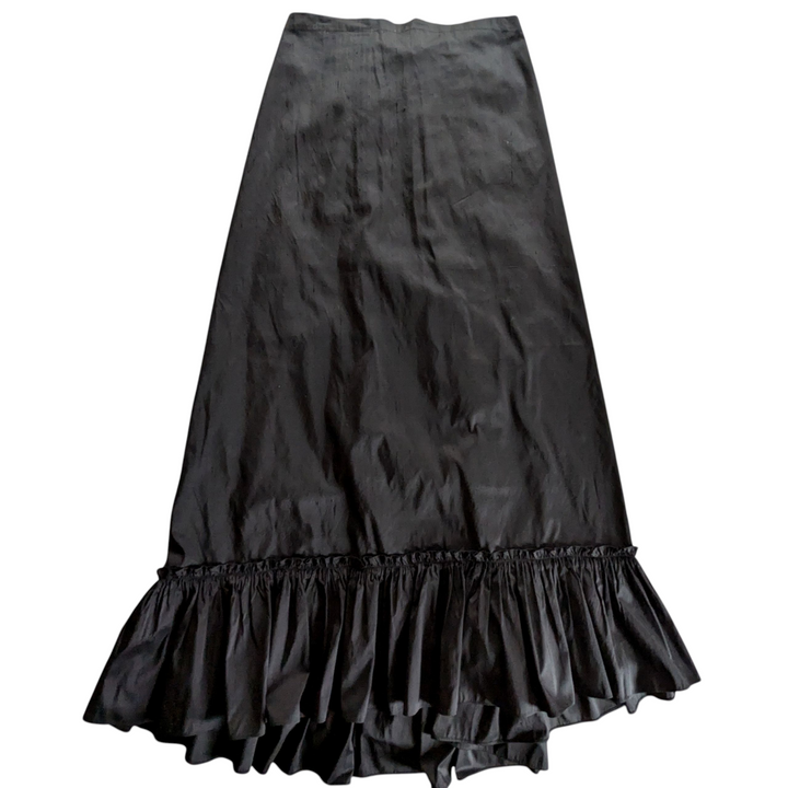 Calypso Silk Taffeta Maxi Skirt Size 0