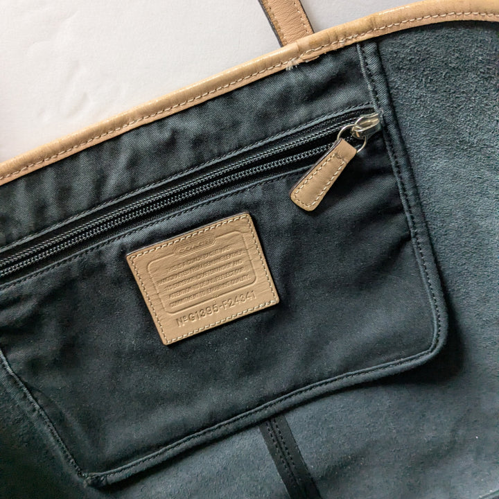 Coach Leather Metro Tote