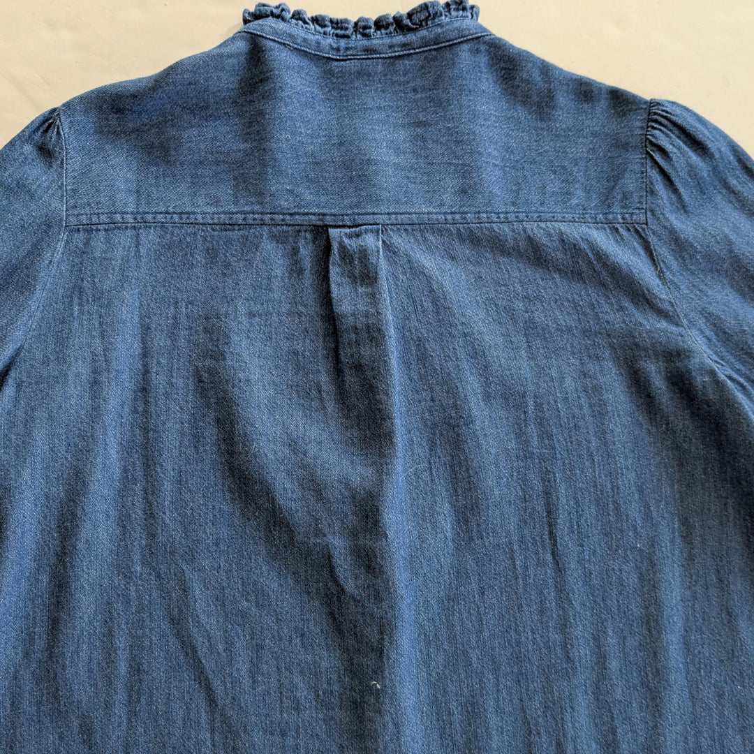 Old Navy Denim Shirt Size Medium Tall
