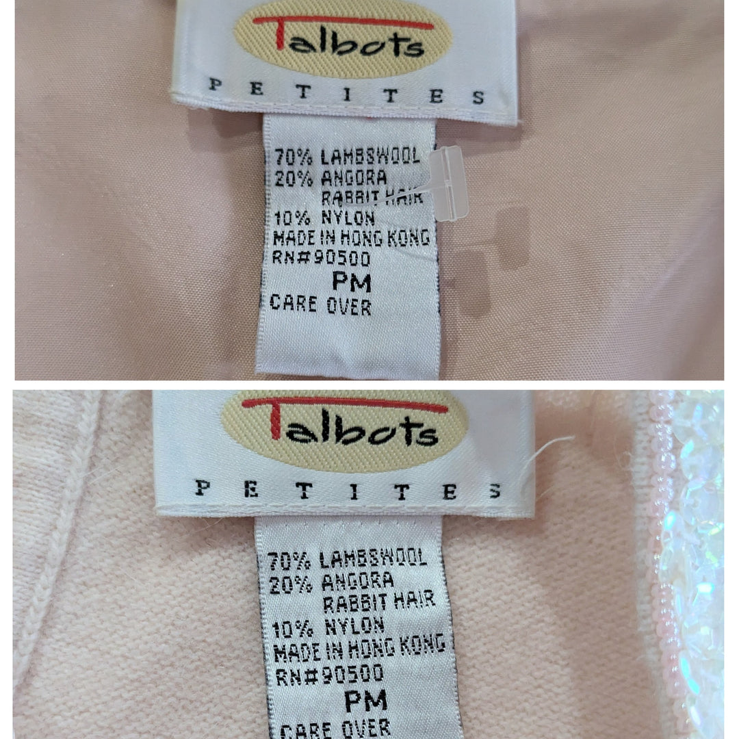 Talbots 2 Piece Sweater Set Size Medium Petite