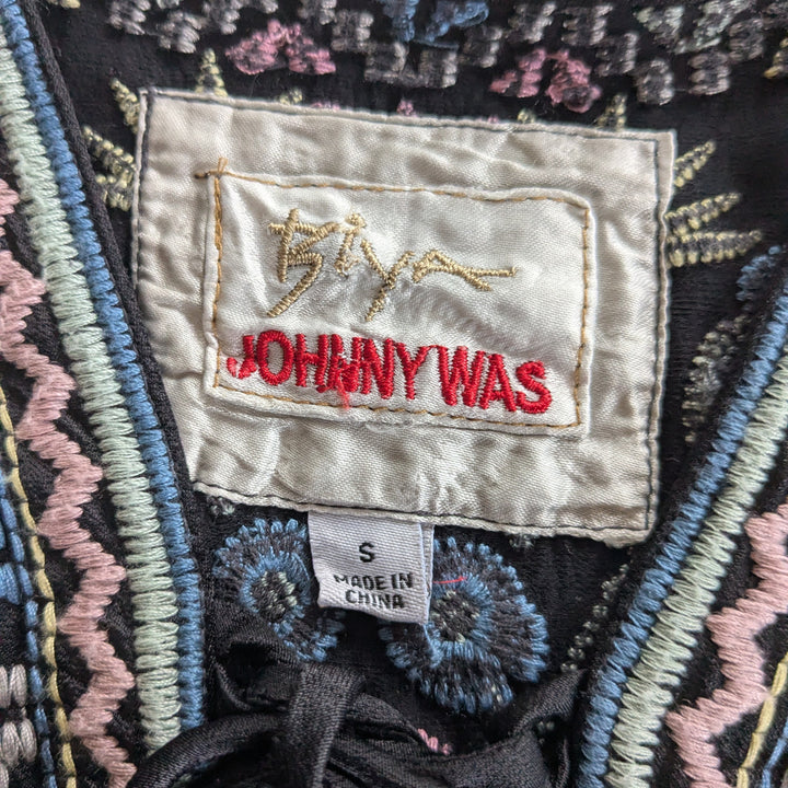 Johnny Was Biya Hendaya Tunic Size Small