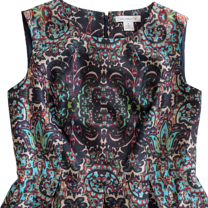 Liz Claiborne Fit & Flare Dress Size 8