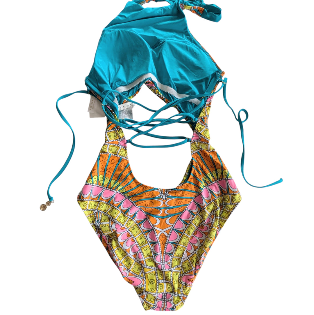 Trina Turk 1 Piece Swimsuit Size 14 NWT