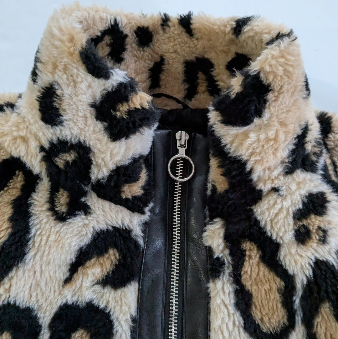 Express Faux Fur Coat Size XL