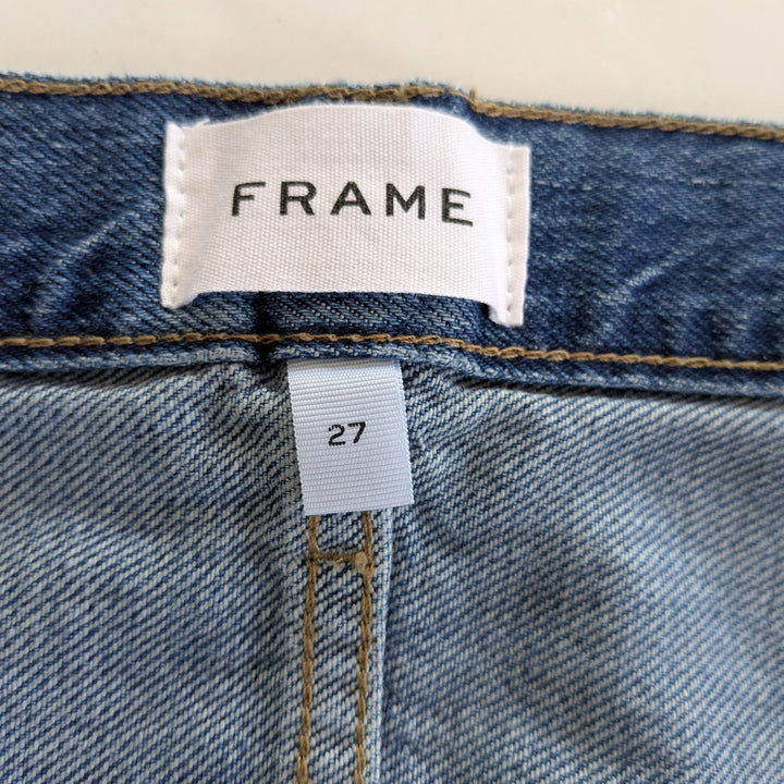 Frame Le Baggy Palazzo Jeans Dark Wash Size 27