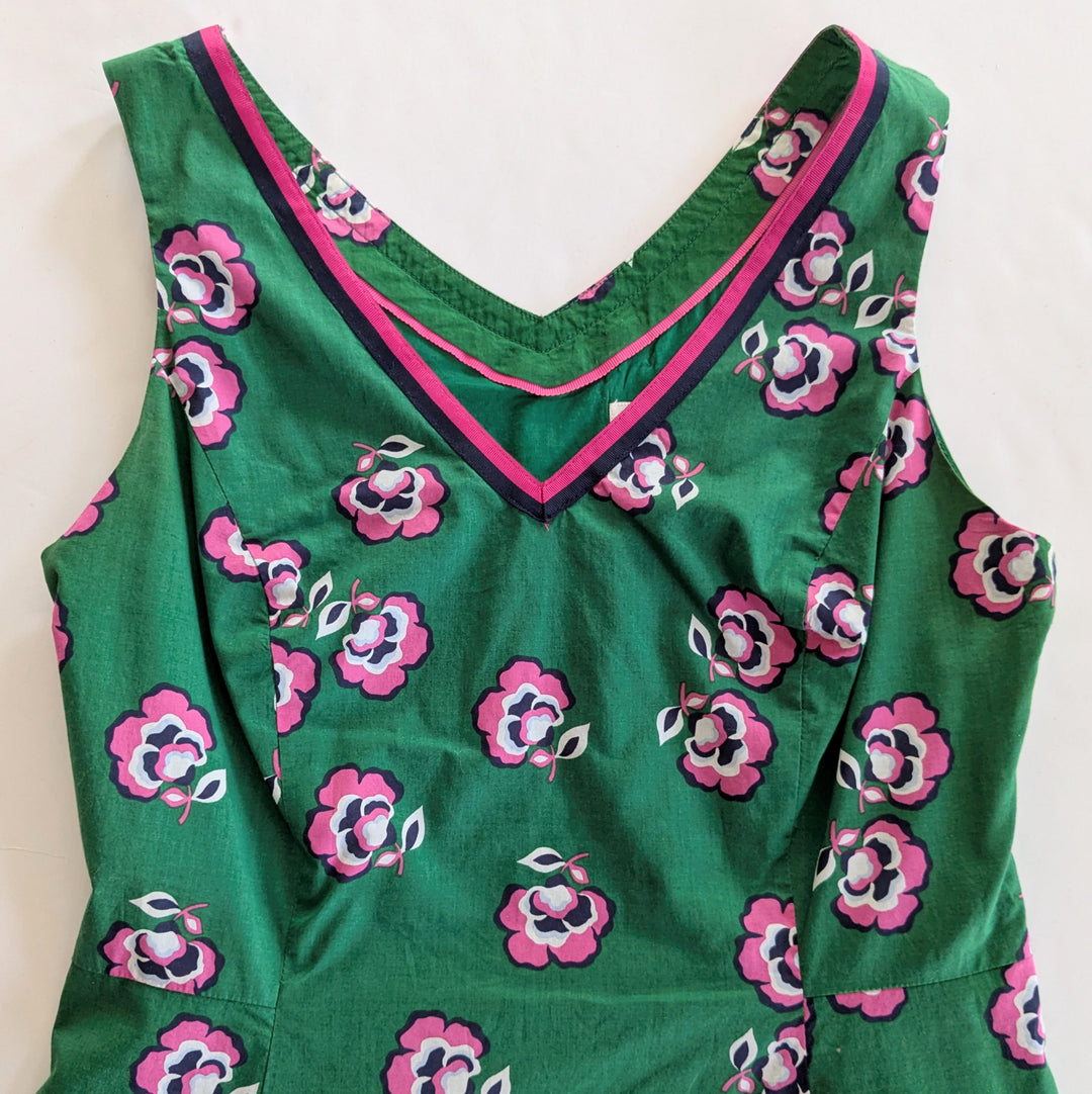 Boden Charlotte Fit & Flare Midi Dress Size 8