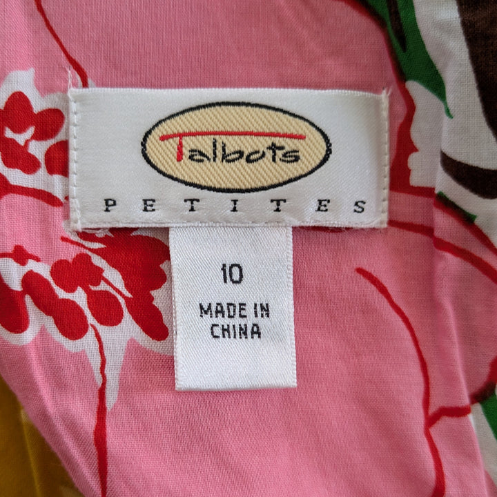 Talbots Fit & Flare Dress Size 10P