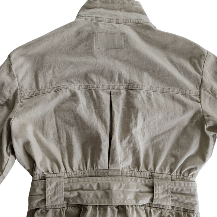 Banana Republic Factory Linen Blend Jacket Size Small Petite