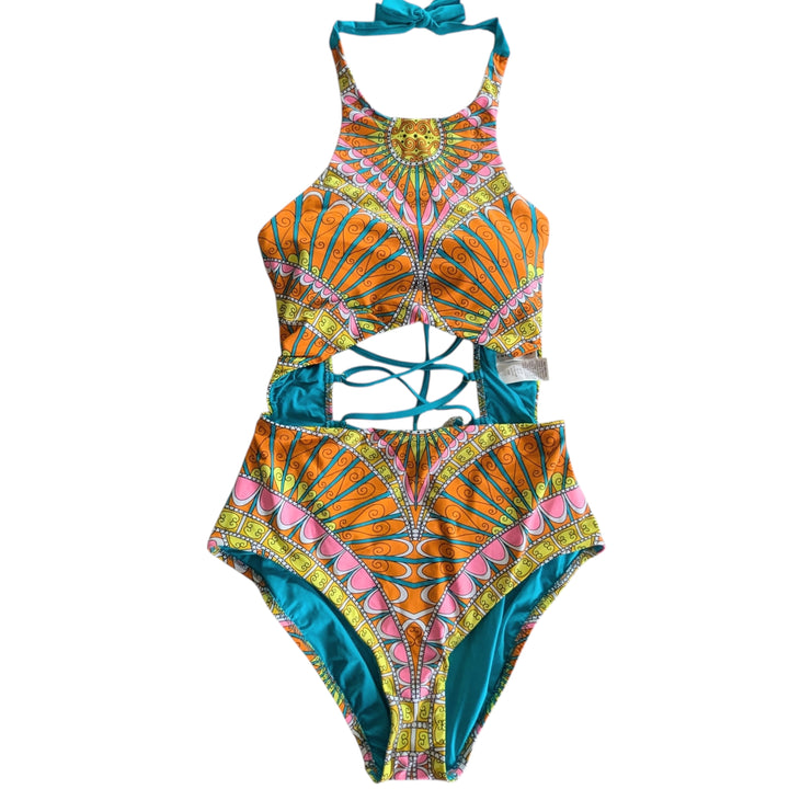 Trina Turk 1 Piece Swimsuit Size 14 NWT