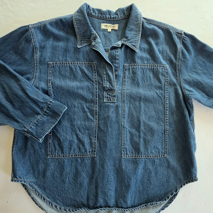 Madewell Denim Shirt Size Large