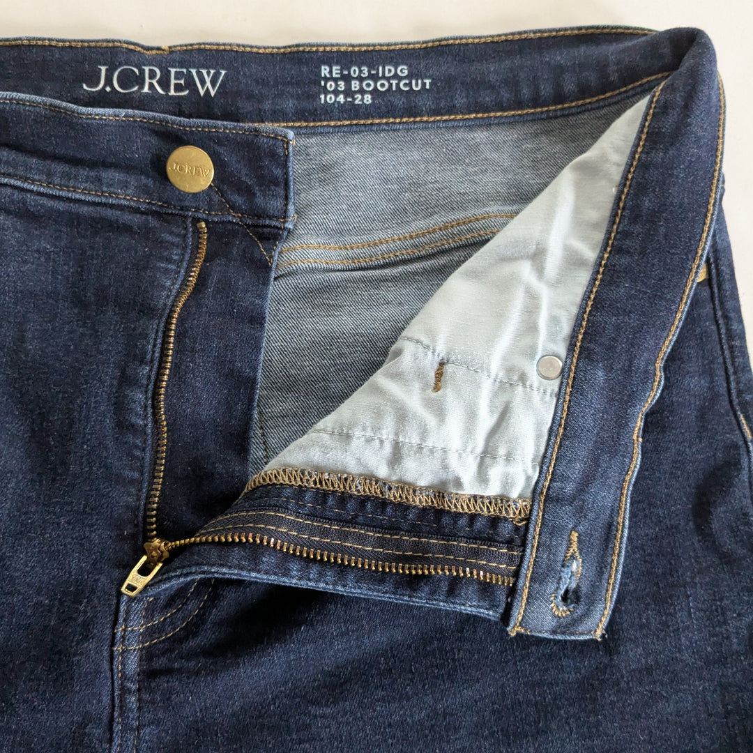 J. Crew Mid Rise Kick Out Jeans Size 31 Tall