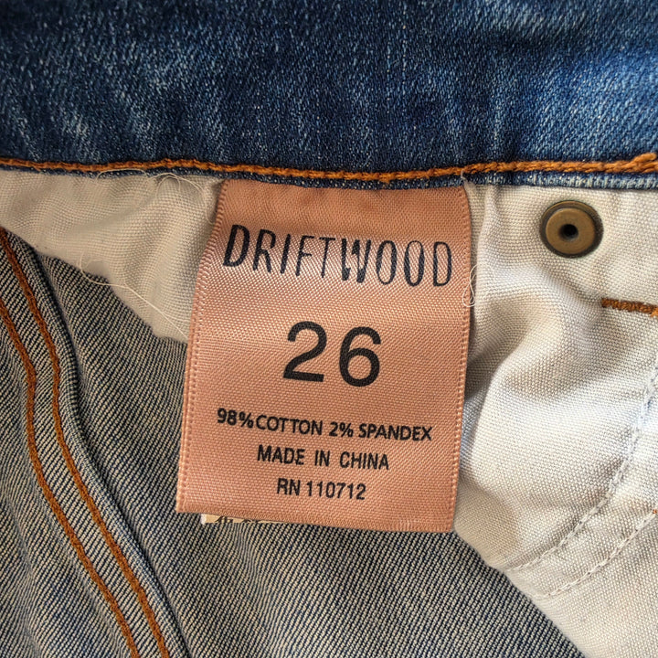 Driftwood Embroidered Jeans Size 26