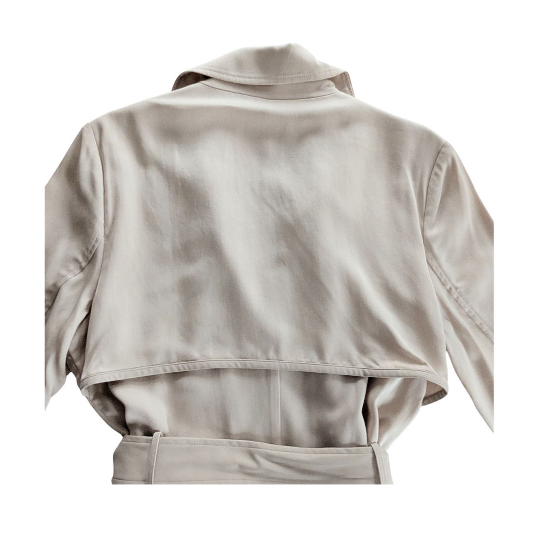 Badgley Mischka Trench Coat Size Medium