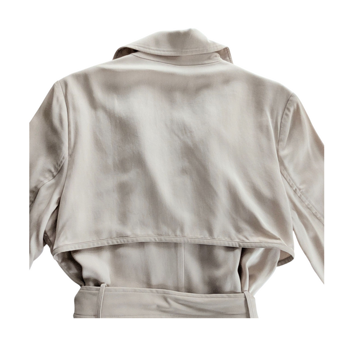 Badgley Mischka Trench Coat Size Medium