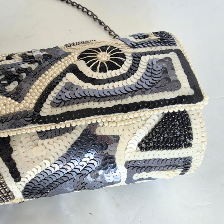 Akira Chicago Beaded Clutch NWT