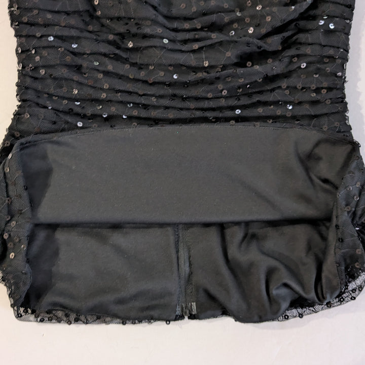 Tadashi Shoji Off The Shoulder Evening Top Size Small