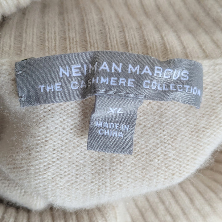 Neiman Marcus Cashmere Turtleneck Sweater Size XL