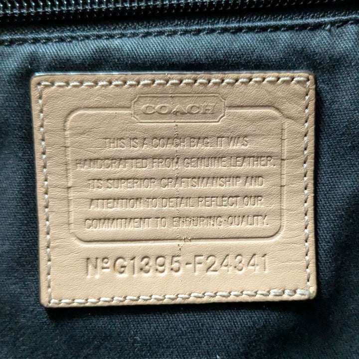 Coach Leather Metro Tote