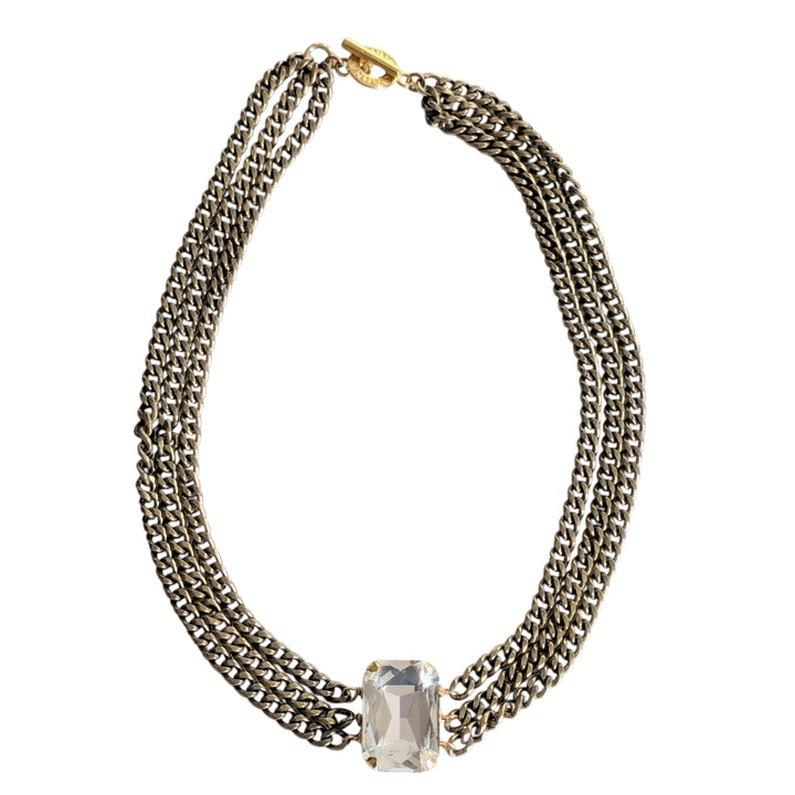 Janna Connor Oversized Crystal Necklace