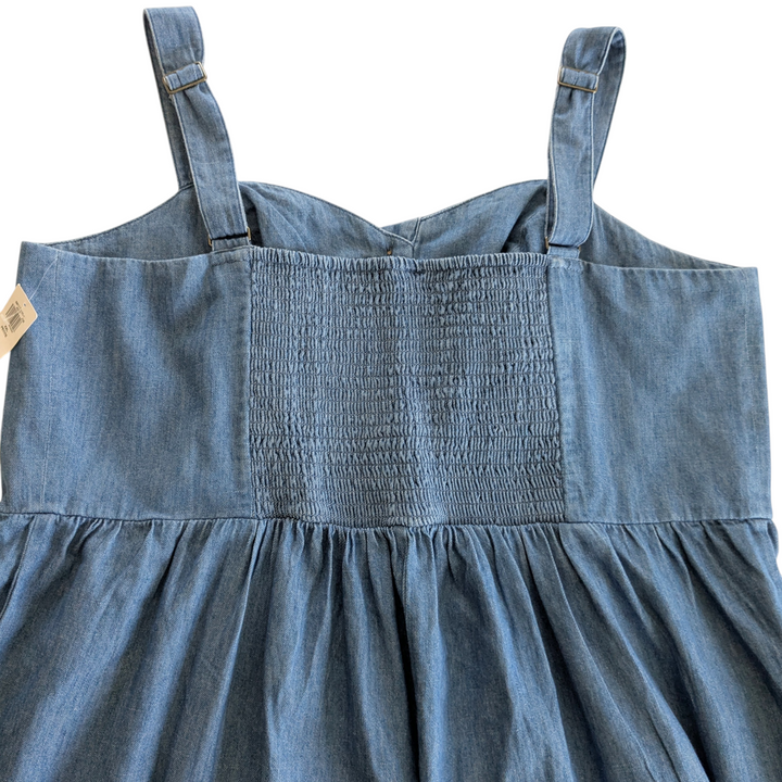 Old Navy Cami Denim Overalls Size XXL Petite