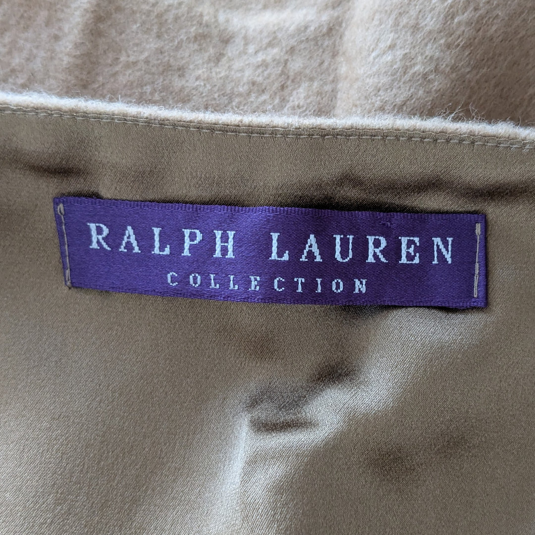 Ralph Lauren Purple Label Camel Hair Dress Size 2